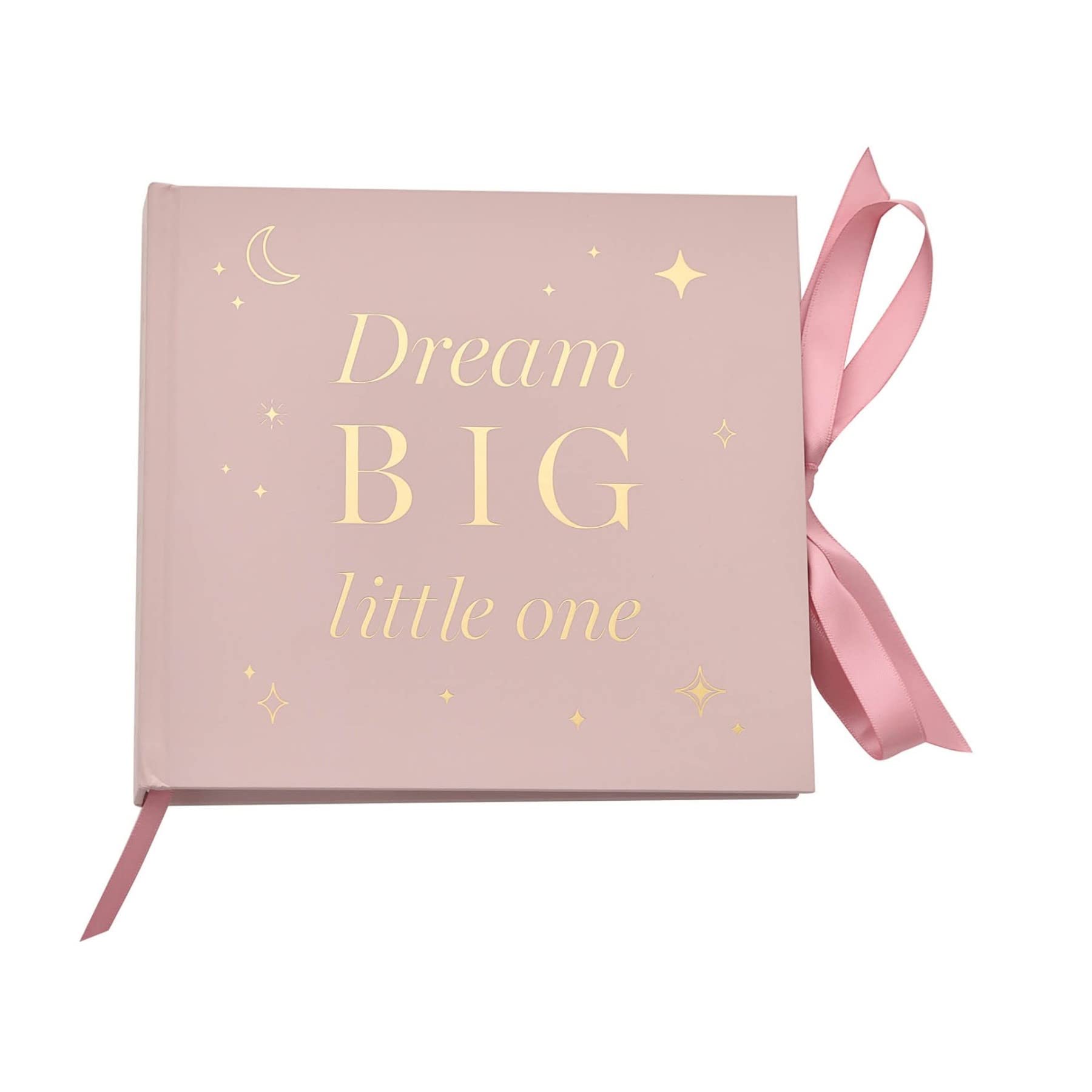 Baby Photo Album by Bambino Stars 4' x 6' - Pink/Dream Big