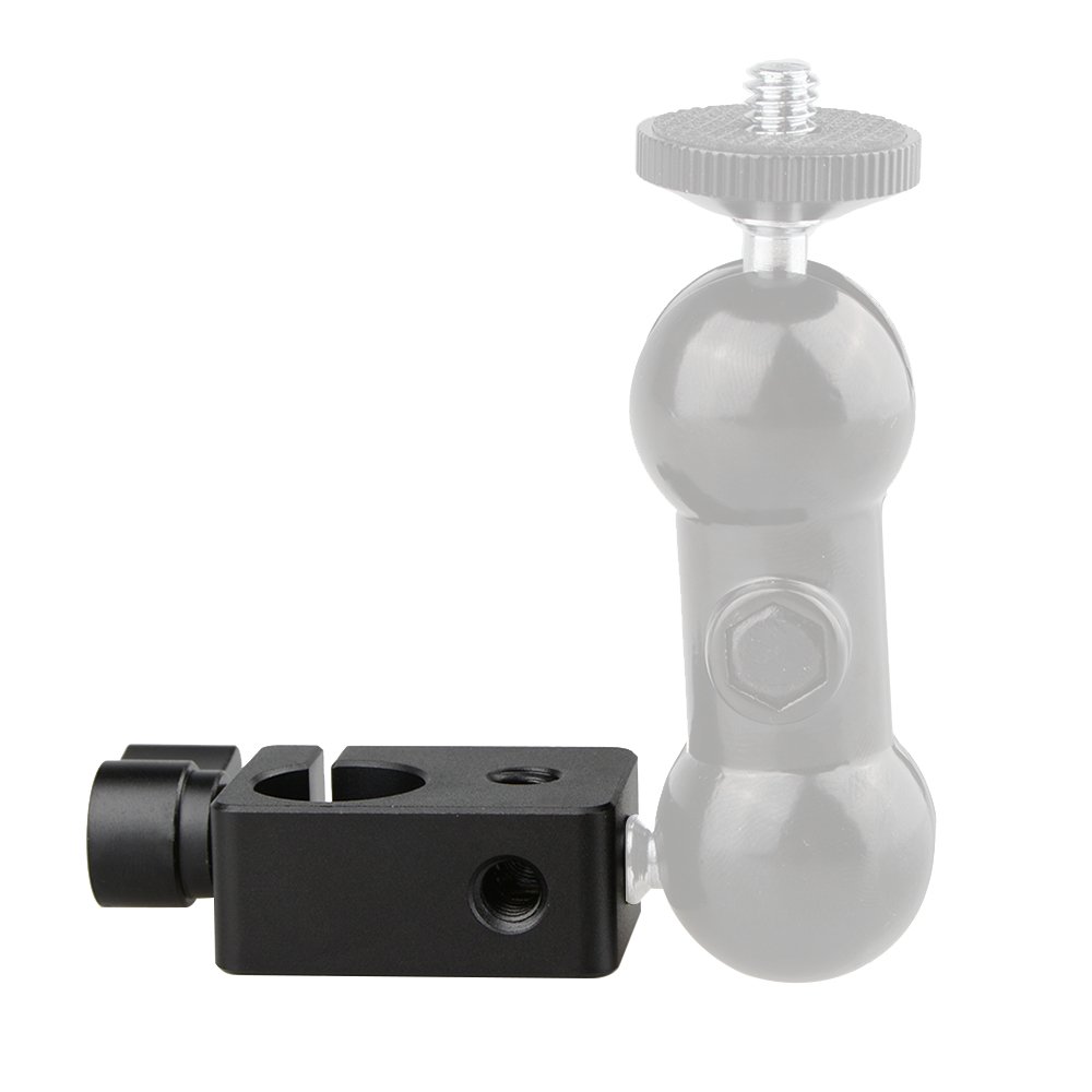 camvate 15?mmシングルロッドクランプforカメラDIYアクセサリー(ブラック) n5ksbvb Amazon | CAMVATE 15mm シングルロッドクランプ カメラ用DIY