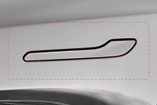 Compatible with Tesla Model Y/Model 3 Door Handle & Around Scratch Guard PPF Film Sticker Wrap(4 Pieces Set)