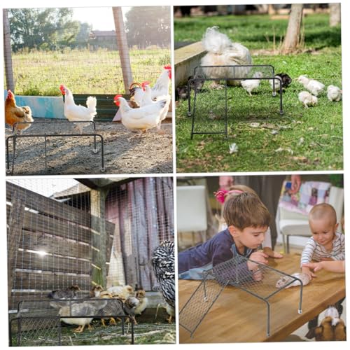 Rampe accès poulailler support mangeoire cage poules petits animaux - 5