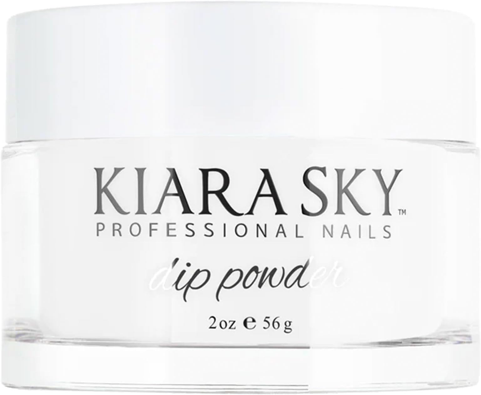 Kiara Sky Dip Powder, Pure White, 56 Gram
