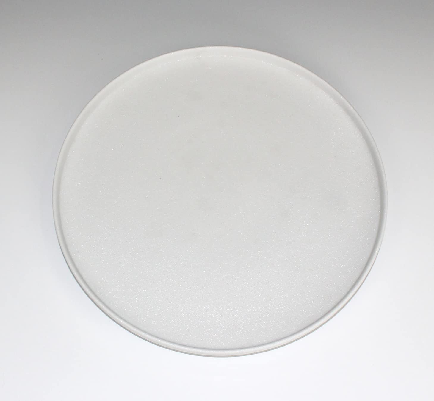 Ishimaru Pottery 283049510 Snow Standing Plate, 9.1 inches (23 cm), Round Plate