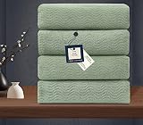 4 Piece Bath Towel Oversized Bath Sheet 35"x70" Bathroom Towel Extra Large Bath Towel Set Highly Abs