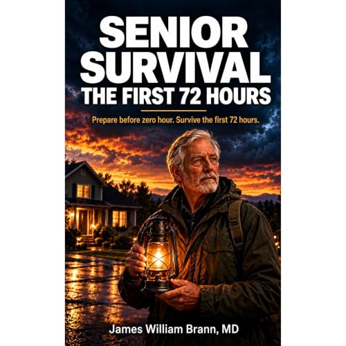 Senior Survival: The First 72 Hours Audiolibro Por James William Brann MD arte de portada