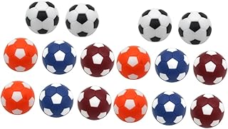 16 Peças Acessórios De Pebolim Mesa De Futebol De Mesa De Substituição Bolas De Futebol Para Crianças Futebol Para Crianças Bolas De Futebol De Mesa Pebolim Mesa De Futebol De