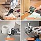 Oszillierende Sägeblätter 10PCS,Multitool Sägeblätter,Bi-Metall,zum Schneiden von Metall, Holznägeln, Schrauben Universal Schnellwechsel Oszillierendes Zubehör