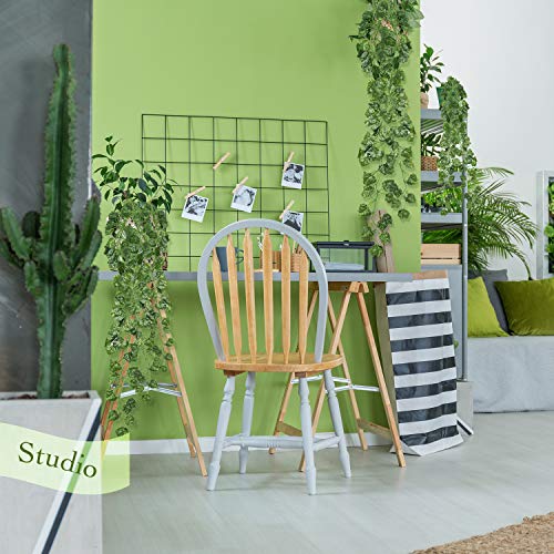 Yatim 90 Cm Glabrous Grape Ivy Vine Artificial Plants Greeny Chain Wall Hanging Leaves For Home Room Garden Wedding Garland Outside Decoration Pack Of 2 #TOP3