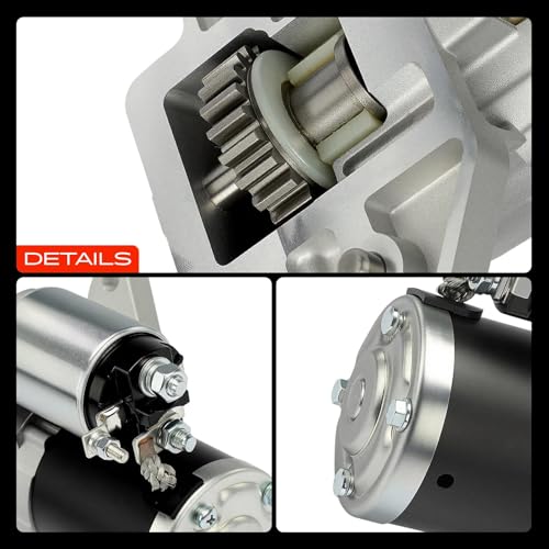 A-Premium Starter Motor Compatible with Ford Fusion 2010-2012 & Lincoln MKZ 2007-2012, 3.5L, 12V 1.6KW 22-Teeth Counterclockwise, Replace# M000T15673, M000T15671 by A-Premium - Image 9