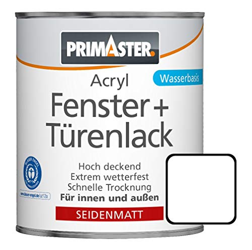 Preisvergleich Produktbild Primaster Acryl Fenster- und Türenlack