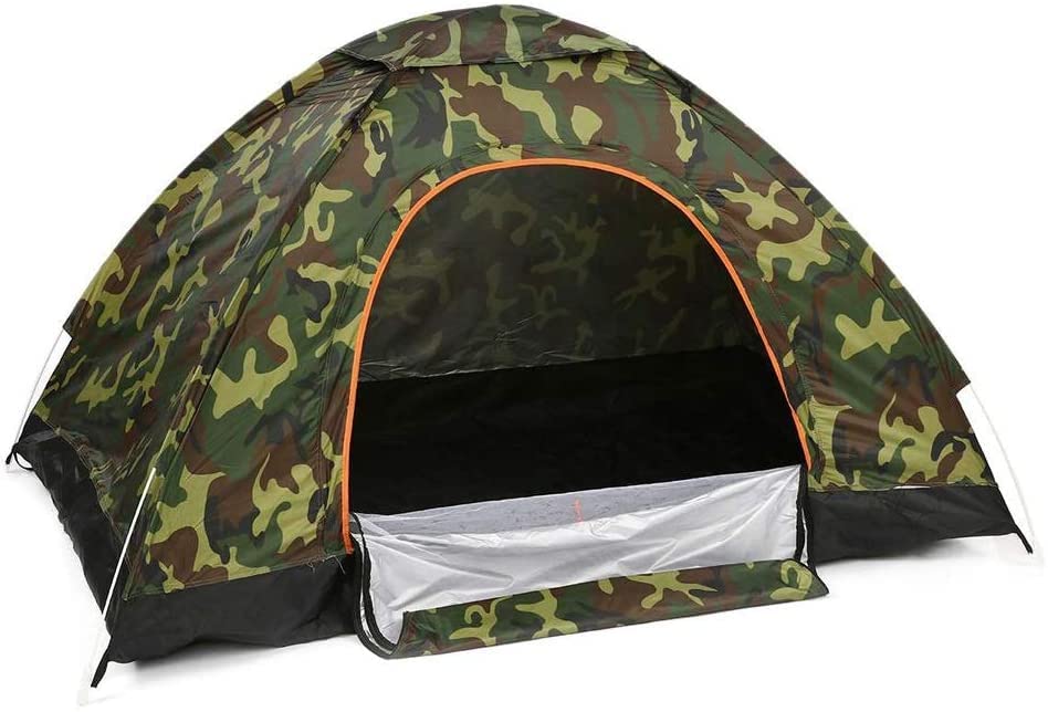 Tente de camping spacieuse contre la pluie pour bivouac et trekking