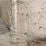 * Diseño clásico: la curva elegante es rica en sensación clásica, la floritura intrincada lo convierte en una decoración impresionante para su paisaje al aire libre. Crea una entrada elegante a su jardín o patio incluso sin plantas trepadoras, hermosa en todas las estaciones.