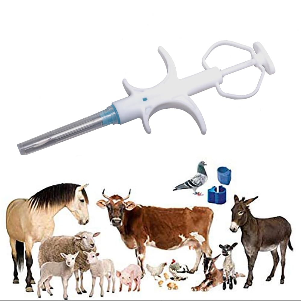 Yanzeo 50 microchip ID per animali domestici, 1,25 x 7 mm, 134,2 kHz, ISO11784/ISO11784/FDX-B, tag RFID, microchip RFID a 15 bit per cani, gatti, maiali, animali da laboratorio, registrazione
