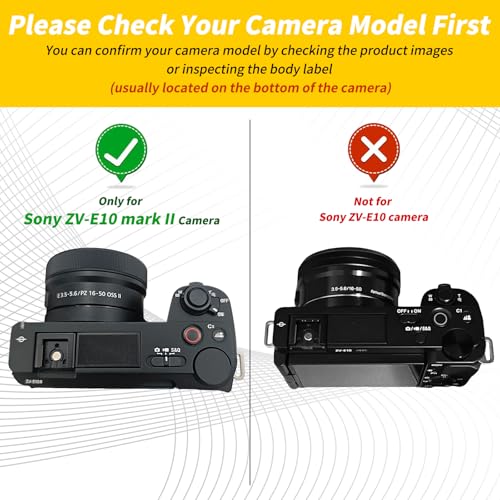 Funda de silicona para cámara Sony Alpha ZV-E10 II miniatura 2