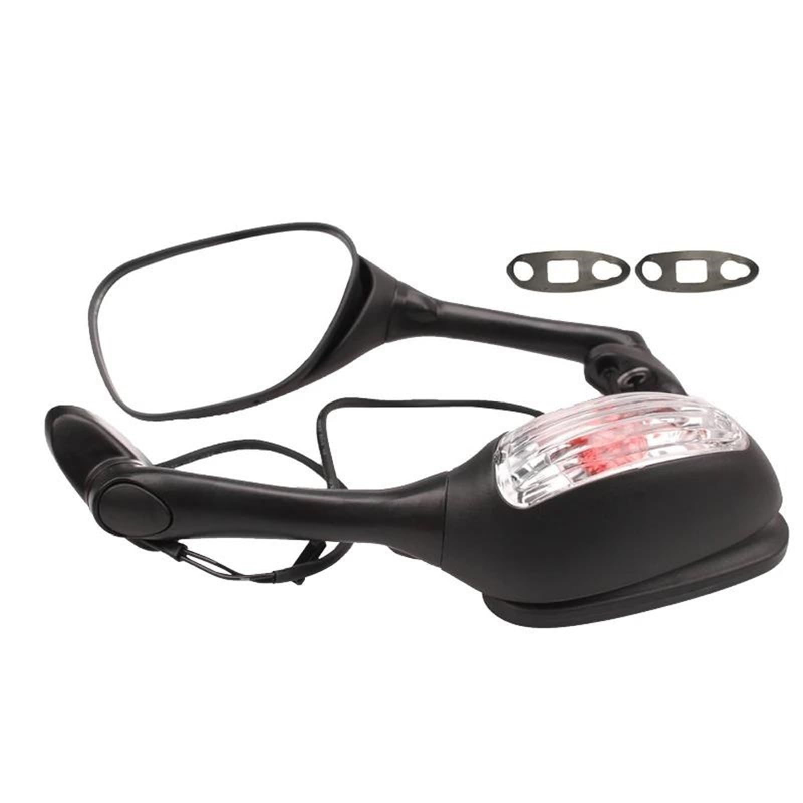 Espejo retrovisor motocicleta para solucionar la falta de visibilidad en Suzuki GSXR