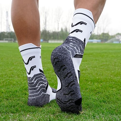 Grip Socks Soccer for Men&Women,Non-Slip,Breathable Football Socks,Elite Compression Soccer Socks（fit men's size 6-11）3