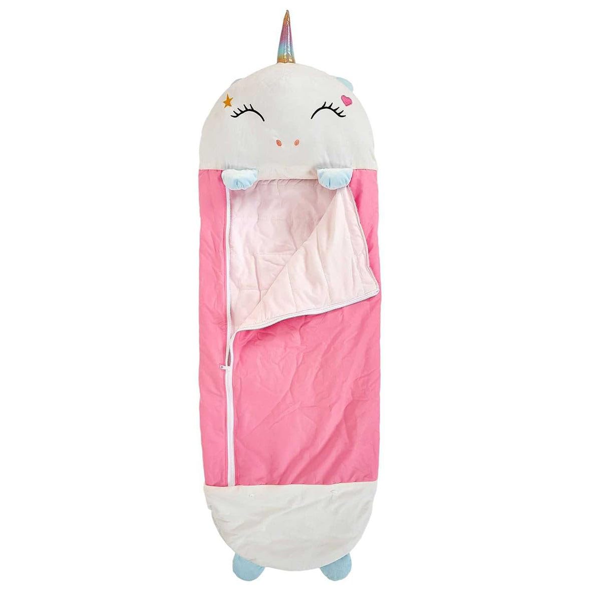 AltoBuy Sac de Couchage 50x130cm Convertible Licorne Rose - DODDY