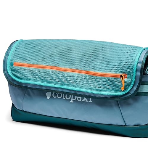 Image of Cotopaxi Allpa Getaway 70 L Duffel, Blue Spruce and Abyss, One Size