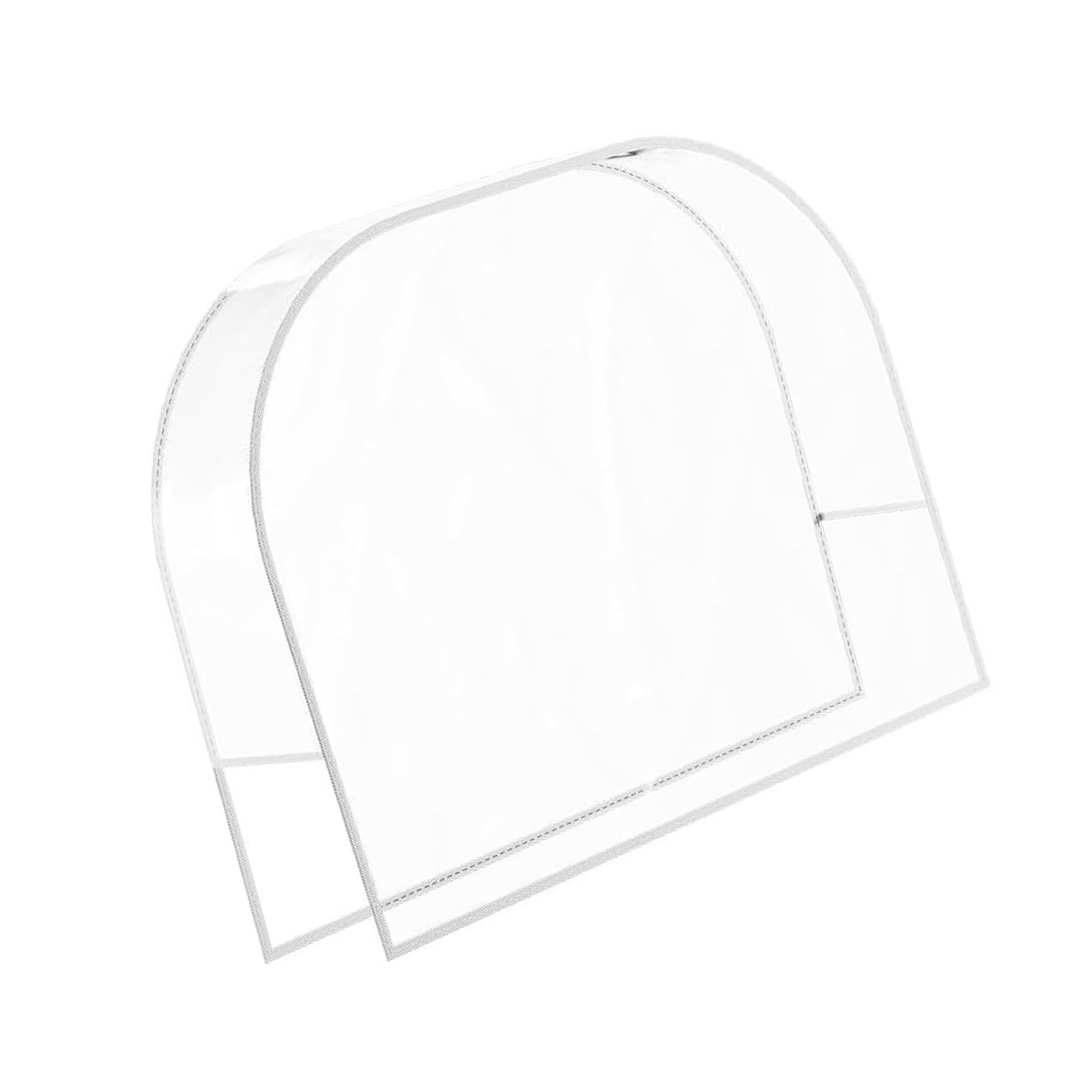 Hsioluted Substance Resistant Clear Chair Cover Impermeable Studio Furniture Pad Strong PVC Hair Styling Addition Fold Complimentary Studio Chair Defender