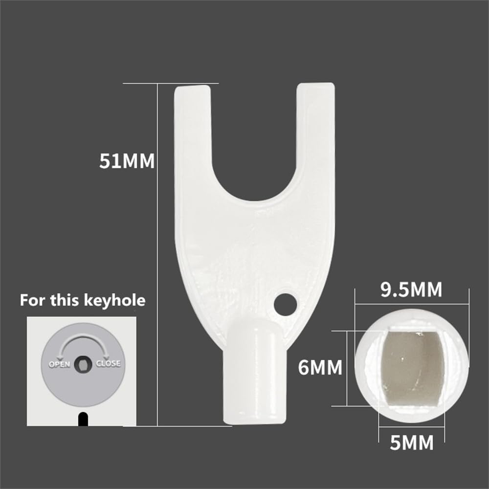 QTMY 2 Pack Paper Towel Dispenser Keys (11)
