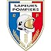 Opex AUTOCOLLANT PARE BRISE SAPEURS POMPIERS