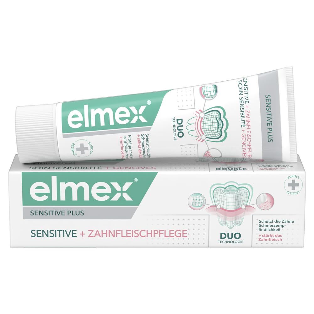 elmex Sensitive + Zahnfleischpflege Zahnpasta 75ml – Sensitive + Zahnfleischpflege