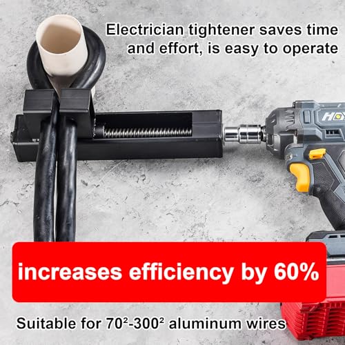 Abrazadera para cables de trabajos eléctricos con tensor resistente Mimoqk 8