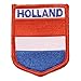Toppa ricamata con ferro da stiro (1, bandiera olanda)