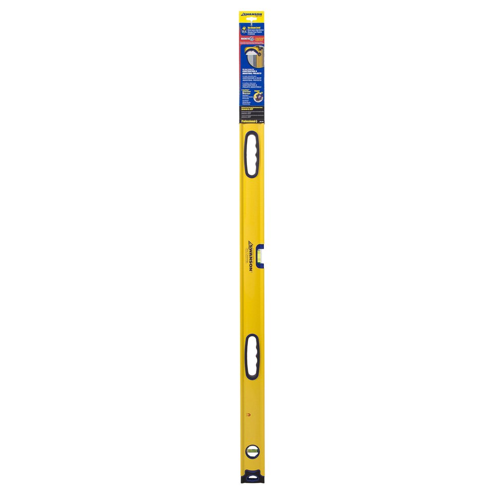 Swanson 48" Magnetic Box Beam Level - Heavy Duty -3