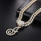 Flongo Damen Halskette Buchstabe Panzerkette: Gold Kubanische Kette Strass Glitzer Iced out Chunky Miami modeschmuck Initiale Halskette mit J Anhänger Kuban Choker Geschenk für Frauen Mädchen