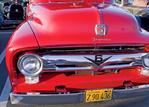 Image of iJDMTOY Vintage Style 3D Matte Black Alloy Metal V6 Emblem Compatible with Grille Hood Trunk Fender Side Door, etc