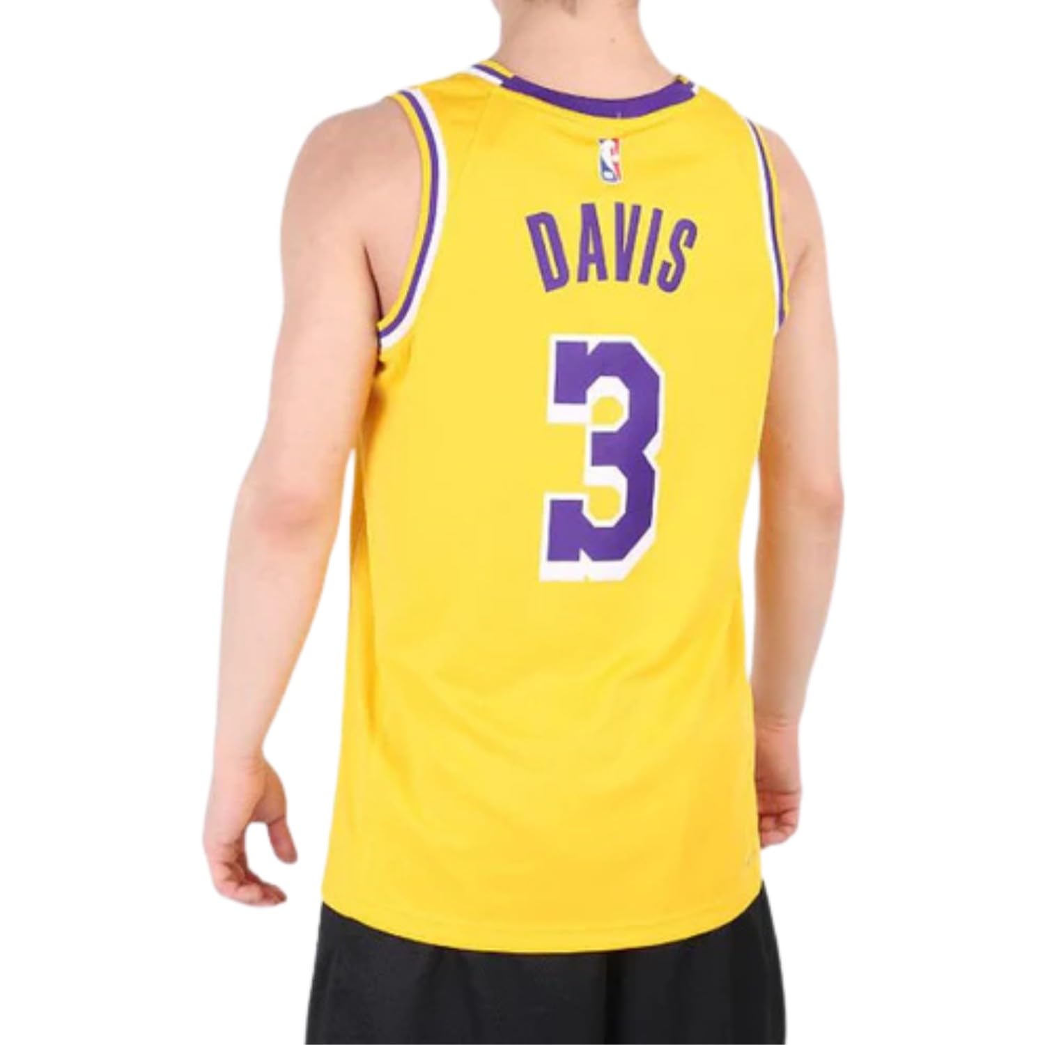 Nike Maglia NBA Swingman Anthony Davis Lakers Icon Edition 2020 Uomo