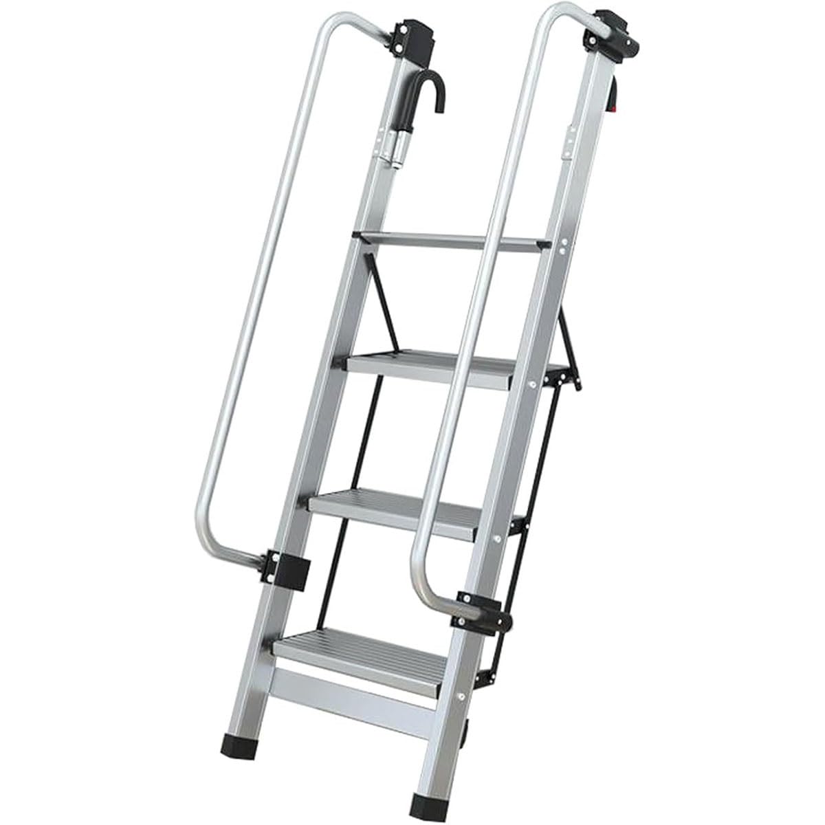 Échelle de lit superposé à 4 marches en aluminium pour sécuriser la chambre de vos enfants