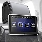 【Kompatibilität】 MP5-Monitor für die Kopfstütze des Autos + kapazitiver Touchscreen + ultradünn + FM + 1080P + USB + Kopfhörerschnittstelle + Lautsprecher + TF + Unterstützung für Android-Handyverbindung + 80-Grad-Ultraweitwinkelperspektive + Unterstützung für Bluetooth-Musik + 1 Videoeingang + 1 Videoausgang + 2 Audioausgänge + 2 Audioeingänge.