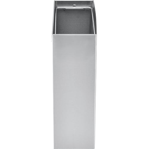 Miniatura 2 de Global Industrial Receptáculo montado en la pared de acero inoxidable, 6-25 galones