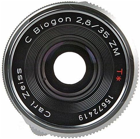 Miniatura 7 de ZEISS Ikon C Biogon T* ZM 2.835 Wide-Angle Camera Lens for Leica M-Mount Rangefinder Cameras, Silver