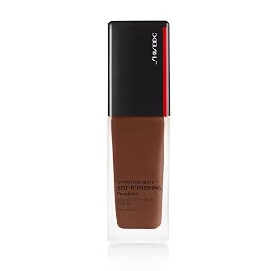 Shiseido Synchro Skin Self-Refreshing Foundation SPF 30 Jasper 550 - Medium-to-Full Buildable Coverage - Natural Finish 24-Hour Wear