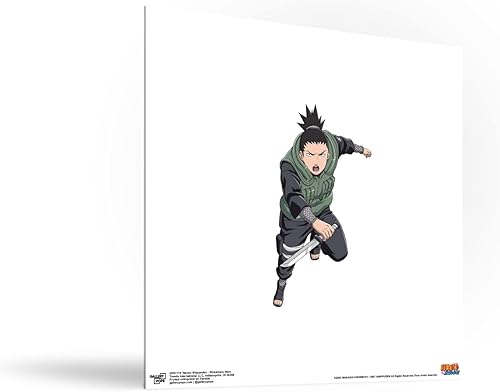 Miniatura 2 de Trends International Gallery Pops Naruto Shippuden - Arte de pared Shikamaru Nara, versión sin marco, 12 x 12 pulgadas
