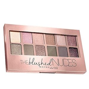 May.-belli’ne Ne’w Yor’k,12 Highly Blendable Shades, Eyeshadow Palett’e With Matte and Sheen Colours, The Blushed Nudes-9g