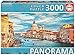 Educa Serie Panorama. Gran Canal de Venecia. Puzzle panorámico de 3000 Piezas. Ref. 19053