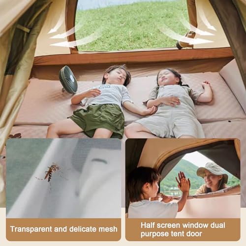 Carpa de camping automática plegable para 3-4 personas miniatura 5