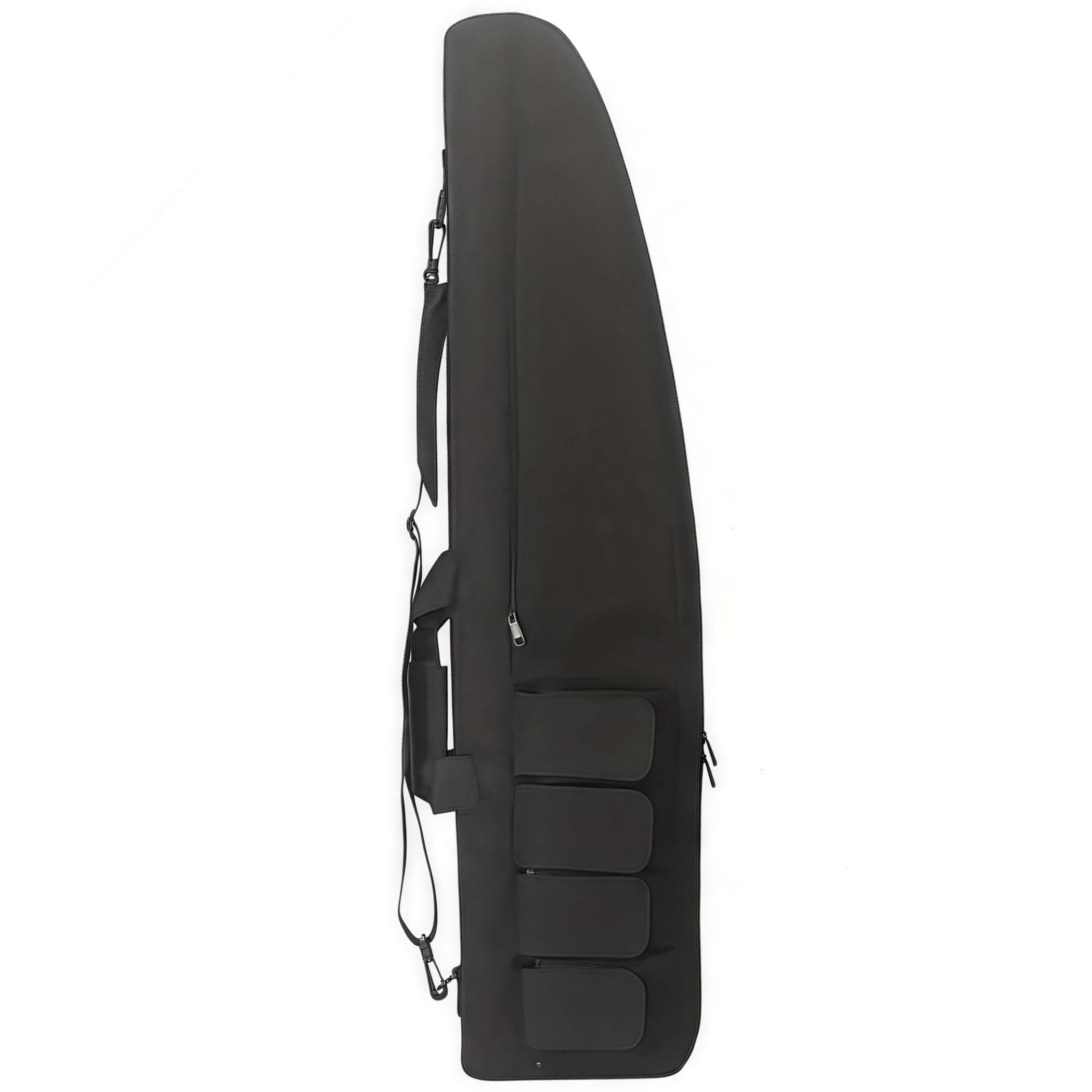 95cm Jeu de Guerre Militaire Sac de Pistolet Tactique Durable Antidérapant Résistant à l'eau Équipement de Chasse Pistolet à air comprimé Étui de Protection (5 Couleurs en Option)
