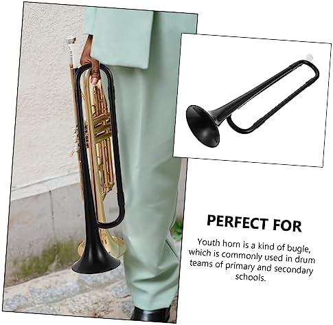EXQUIMEUBLE 1pc b flat trumpet toys for girl Fun Birthday Party Favors Kids Horn wind instrument boy travel 6 51Tvs91a2FL. AC