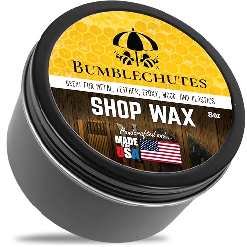 Shop Wax - All Natural Metal and Wood Wax Finish Paste 8 oz Tin