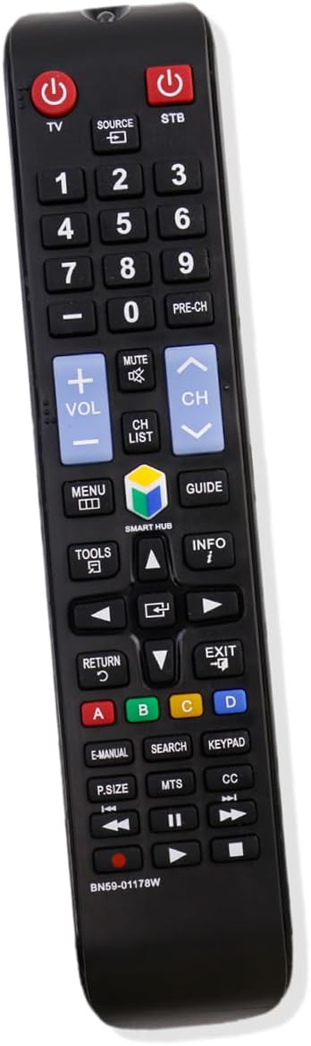 BN59-01178W Replacement Remote Compatible with Samsung LCD LED Smart TV image 3