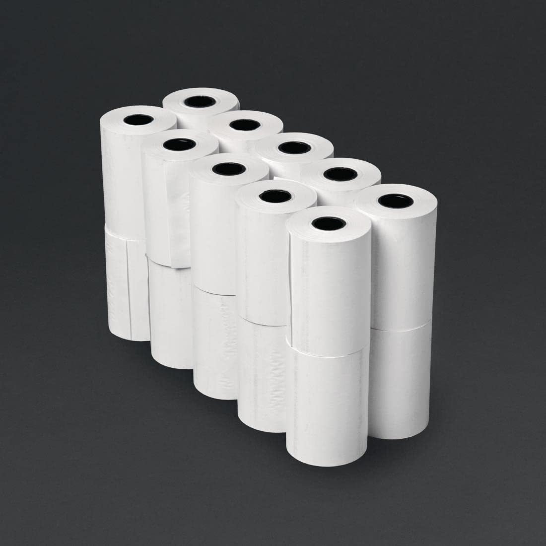 Olympia Lot de 20 rouleaux de caisse thermique 57 x 37 mm