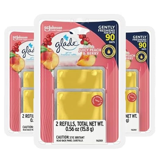 Glade Gel Air Freshener (Juicy Peach & Berry)