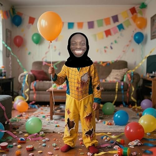 Personalized 3D Printed Face Mask - Custom Lifelike Replica & Reusable Mesh Face Covering | Halloween Novelty Hood, Prank Masks, Outdoor Personalized Cover, Unique Gift,One Size - Image 4