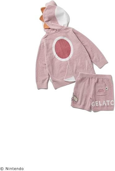 Amazon | 【スーパーマリオ】【キッズ】ヨッシーパーカ&ショートパンツ