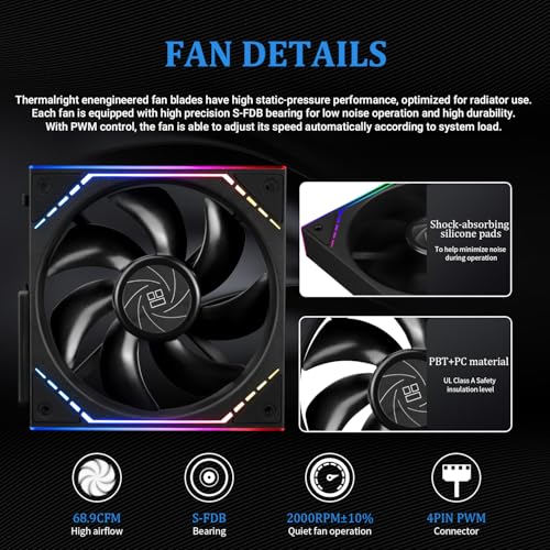 Refroidisseur d'eau TR Thermalright Levita Vision 360 ARGB, l'excellence de l'écran 2400x1080 - 4