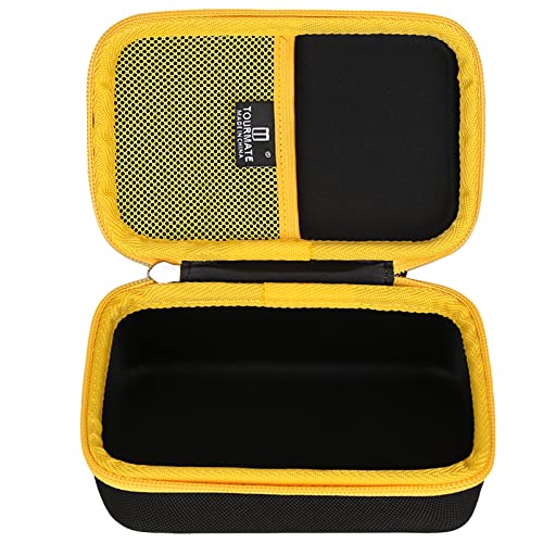 Tourmate Hard Case Compatible for Franklin Sensors ProSensor M90 / M150 Professional Stud Finder (Case Only) (Black+Yellow)